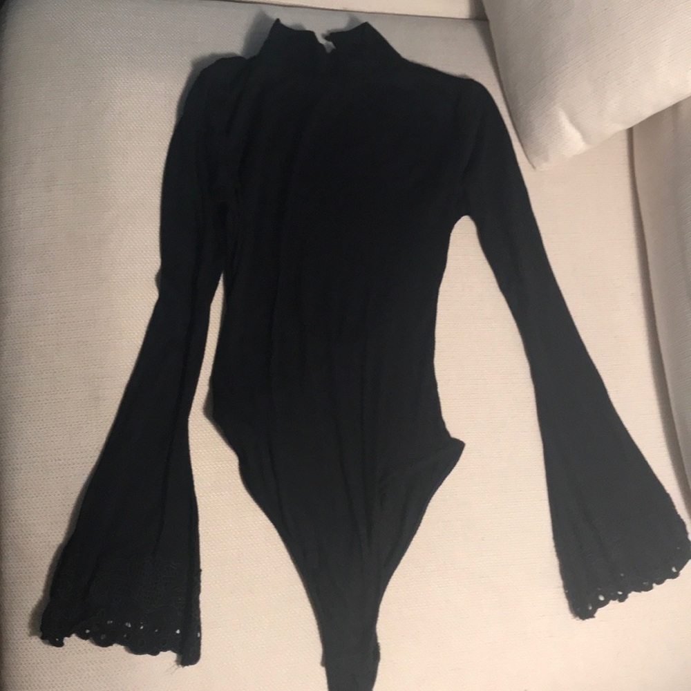 Free people turtleneck bodysuit